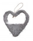Кашпо плетеное декоративное Сердце 25x7cm 48CAN701-25 купить в Минске – цена оптом и в розницу, характеристики | floradecor.by - фото