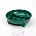 OASIS® Round Blowl Круглая чаша Пластиковая Зеленая 15 cm Ø купить в Минске на floradecor.by - фото