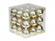 Шары из пластика 4 см/27 шт 279021 купить в Минске – цена оптом и в розницу, характеристики | floradecor.by - фото