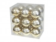 Шары из пластика 7.7 см/18 шт 279023 купить в Минске – цена оптом и в розницу, характеристики | floradecor.by - фото