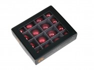 Шары из стекла 3 см/16 шт 504504 купить в Минске – цена оптом и в розницу, характеристики | floradecor.by - фото