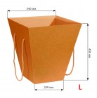 Коробка для цветов транспортировочная L 4630058/556172 купить в Минске – цена оптом и в розницу, характеристики | floradecor.by - фото