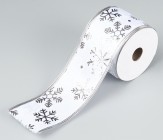 Лента новогодняя 6.3 см/9 м 4630270/058416 купить в Минске – цена оптом и в розницу, характеристики | floradecor.by - фото