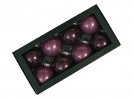 Шары из стекла 8 см/8 шт 503714 купить в Минске – цена оптом и в розницу, характеристики | floradecor.by - фото