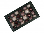 Шары изстекла 4см/48шт 502207 купить в Минске – цена оптом и в розницу, характеристики | floradecor.by - фото