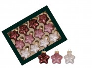 Звездочки из стекла 4 см/12 шт 502220 купить в Минске – цена оптом и в розницу, характеристики | floradecor.by - фото