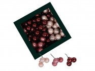 Шары из стекла 2.5 см/144 шт 502234 купить в Минске – цена оптом и в розницу, характеристики | floradecor.by - фото