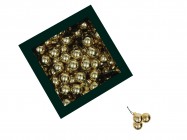 Шары из стекла 2.5 см/144 шт 502334 купить в Минске – цена оптом и в розницу, характеристики | floradecor.by - фото