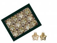 Звездочкииз стекла 4 см/12 шт 502720 купить в Минске – цена оптом и в розницу, характеристики | floradecor.by - фото