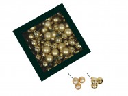 Шары из стекла 2.5 см/144 шт 502534 купить в Минске – цена оптом и в розницу, характеристики | floradecor.by - фото