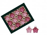 Звездочки из стекла 4 см/12 шт 504220 купить в Минске – цена оптом и в розницу, характеристики | floradecor.by - фото