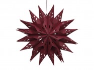 Елочная игрушка Бумажная звезда 40 см 290734 купить в Минске – цена оптом и в розницу, характеристики | floradecor.by - фото