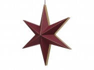 Елочная игрушка Бумажная звезда 30 см 290740 купить в Минске – цена оптом и в розницу, характеристики | floradecor.by - фото