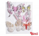 Бабочки декоративные 5 шт. 288395K купить в Минске – цена оптом и в розницу, характеристики | floradecor.by - фото