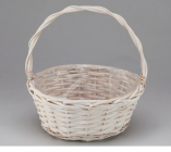 Корзина плетеная (ива) 30 см 4640108/870295 купить в Минске – цена оптом и в розницу, характеристики | floradecor.by - фото