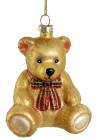 SHISHI Елочная игрушка Плюшевый мишка (Teddy bear) 9 см 69948 купить в Минске – цена оптом и в розницу, характеристики | floradecor.by - фото