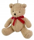 SHISHI Елочная игрушка Плюшевый мишка (Teddy bear) 19 см 69886 купить в Минске – цена оптом и в розницу, характеристики | floradecor.by - фото