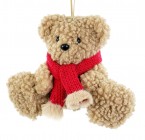 SHISHI Елочная игрушка Плюшевый мишка (Teddy bear) 14 см 70736 купить в Минске – цена оптом и в розницу, характеристики | floradecor.by - фото