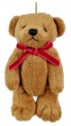 SHISHI Елочная игрушка Плюшевый мишка (Teddy bear) 11 см 69890 купить в Минске – цена оптом и в розницу, характеристики | floradecor.by - фото