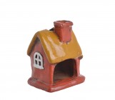 CANEA Домик подсвечник новогодний 12 см 344CAN24529-5_BR купить в Минске – цена оптом и в розницу, характеристики | floradecor.by - фото
