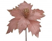 CANEA Цветок Пуансеттия новогодний 22 см 22CANO-624_03 купить в Минске – цена оптом и в розницу, характеристики | floradecor.by - фото