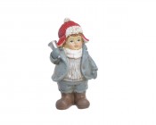 CANEA Фигура Мальчик новогодняя 11 см 208CAN7449B-11_MIX 2 купить в Минске – цена оптом и в розницу, характеристики | floradecor.by - фото