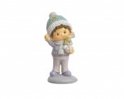 CANEA Фигура Мальчик новогодняя 7 см 270CAN1C049_MIX купить в Минске – цена оптом и в розницу, характеристики | floradecor.by - фото