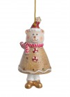CANEA Елочная игрушка Мишка новогодняя 15 см 302CAN053_2 купить в Минске – цена оптом и в розницу, характеристики | floradecor.by - фото
