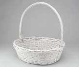 Корзина плетеная (ива) 55 см 4630270/046093 купить в Минске – цена оптом и в розницу, характеристики | floradecor.by - фото