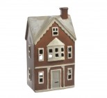 CANEA Домик керамический подсвечник 24 см 228CAN15308 купить в Минске – цена оптом и в розницу, характеристики | floradecor.by - фото