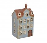 CANEA Домик керамический подсвечник 22.5 см 228CAN15963 купить в Минске – цена оптом и в розницу, характеристики | floradecor.by - фото