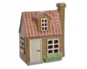 CANEA Домик керамический подсвечник 18 см 228CAN16402 купить в Минске – цена оптом и в розницу, характеристики | floradecor.by - фото