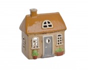 CANEA Домик керамический подсвечник 14.5 см 228CAN16477 купить в Минске – цена оптом и в розницу, характеристики | floradecor.by - фото