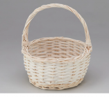 Корзина плетеная (ива) 19 см 4630079/856275 купить в Минске – цена оптом и в розницу, характеристики | floradecor.by - фото