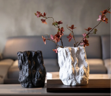 Ваза керамическая декоративная D20,9 * H24, 1 шт., белый 4630270/065391 купить в Минске – цена оптом и в розницу, характеристики | floradecor.by - фото