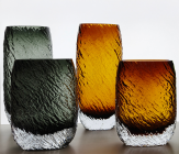 Ваза стеклянная D14 * H30, 1 шт., серый 4630270/072443 купить в Минске – цена оптом и в розницу, характеристики | floradecor.by - фото