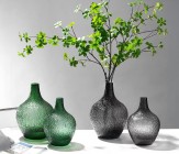 Ваза стеклянная D18 * H25, 1 шт., серый 4630270/060945 купить в Минске – цена оптом и в розницу, характеристики | floradecor.by - фото