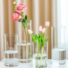 Ваза стеклянная D12 * H25 см, 1 шт., прозрачный  4630270/075550 купить в Минске – цена оптом и в розницу, характеристики | floradecor.by - фото