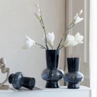 Ваза стеклянная D12 * H18, 1 шт., серый 4640108/883462 купить в Минске – цена оптом и в розницу, характеристики | floradecor.by - фото