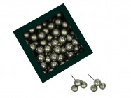 Шары из стекла 2.5 см/144 шт 503034 купить в Минске – цена оптом и в розницу, характеристики | floradecor.by - фото