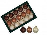 Шары из стекла 5.7 см/30 шт 503311 купить в Минске – цена оптом и в розницу, характеристики | floradecor.by - фото