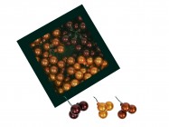 Шары из стекла 2 см/144 шт 504132 купить в Минске – цена оптом и в розницу, характеристики | floradecor.by - фото