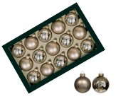 Шары из стекла 5.7 см/30 шт 505011 купить в Минске – цена оптом и в розницу, характеристики | floradecor.by - фото