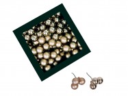 Шары из стекла 3 см/72 шт 505036 купить в Минске – цена оптом и в розницу, характеристики | floradecor.by - фото