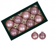 Шары из стекла 8 см/8 шт 505114 купить в Минске – цена оптом и в розницу, характеристики | floradecor.by - фото