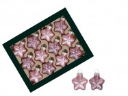 Звездочки из стекла 4 см/12 шт 505120 купить в Минске – цена оптом и в розницу, характеристики | floradecor.by - фото