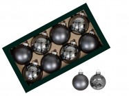 Шары из стекла 8 см/8 шт 505214 купить в Минске – цена оптом и в розницу, характеристики | floradecor.by - фото