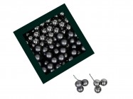 Шары из стекла 3 см/72 шт 505236 купить в Минске – цена оптом и в розницу, характеристики | floradecor.by - фото