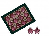 Звездочки из стекла 4 см/12 шт 505320 купить в Минске – цена оптом и в розницу, характеристики | floradecor.by - фото