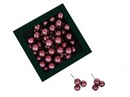 Шары из стекла 2.5 см/144 шт 505334 купить в Минске – цена оптом и в розницу, характеристики | floradecor.by - фото